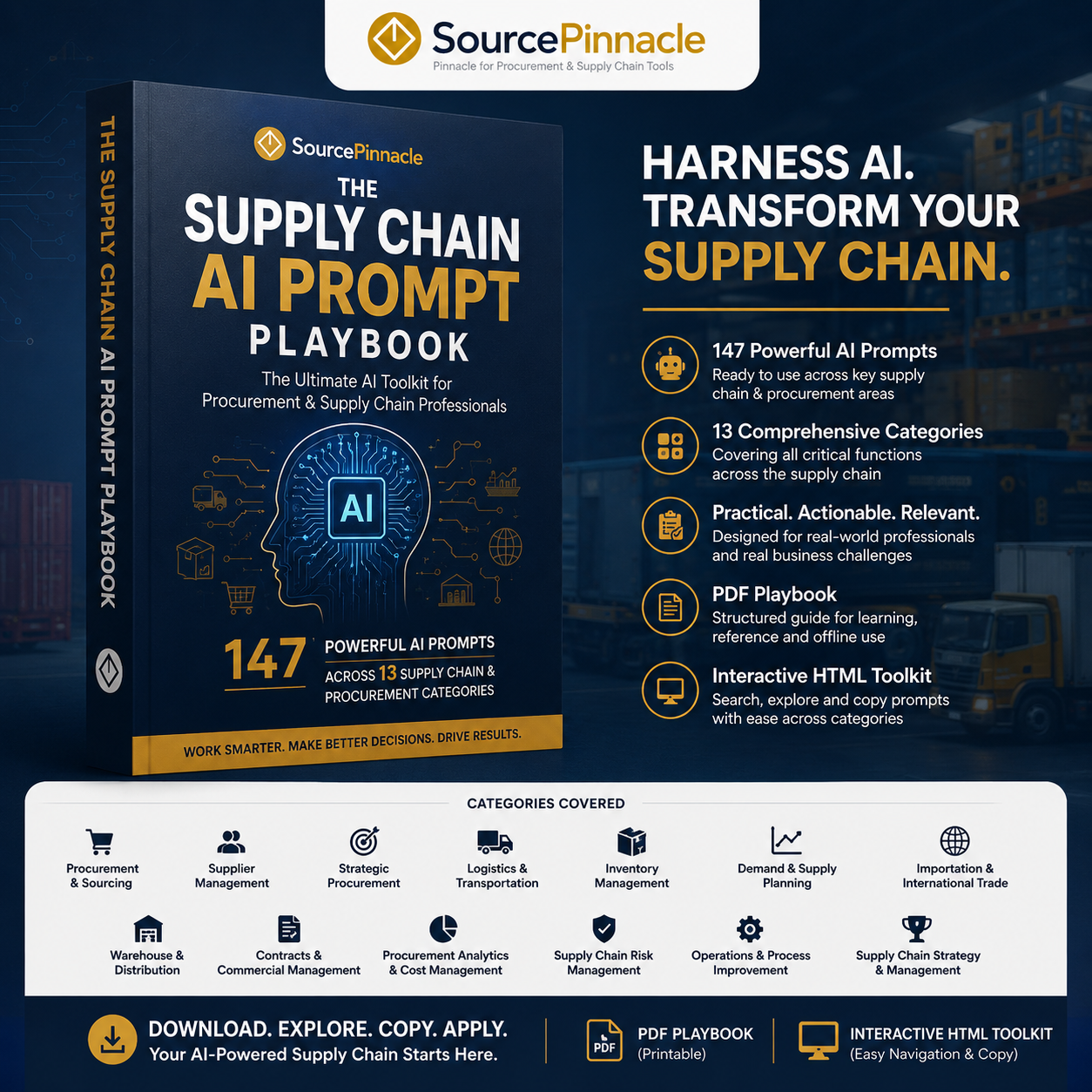 THE SUPPLY CHAIN AI PROMPT PLAYBOOK